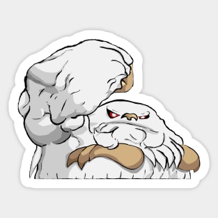 Artic Rumblin' Sasquatch Sticker